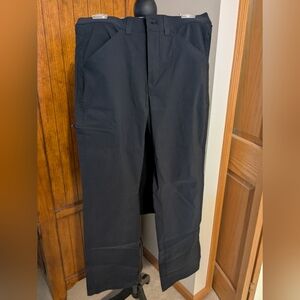EDDIE BAUER "Rainier" Tech Pants,  Black, Mns Sz 32x30, NWT!!!